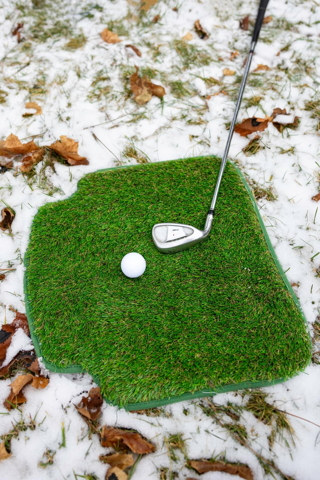 Artificial Grass Car Mats – 4-Piece Green Turf Floor Mat Set with Non-Slip Rubber Backing, Universal Fit for Cars, Trucks & SUVs by Sunset Products